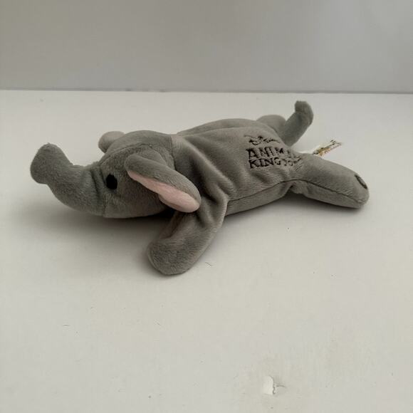 Walt Disney World Animal Kingdom Elephant Stuffed Animal Beanbag Plush - Picture 9 of 9